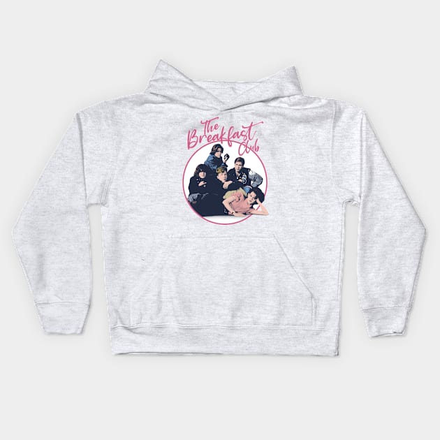 The Breakfast Club Kids Hoodie by StayTruePonyboy